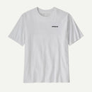 Patagonia M's P-6 Logo Responsibili-Tee (White)