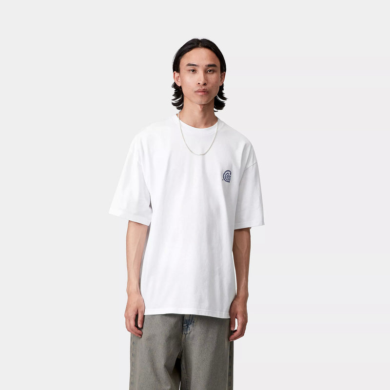 Carhartt WIP S/S Helix T-Shirt Organic Cotton Single Jersey, 210 g/m² (White)