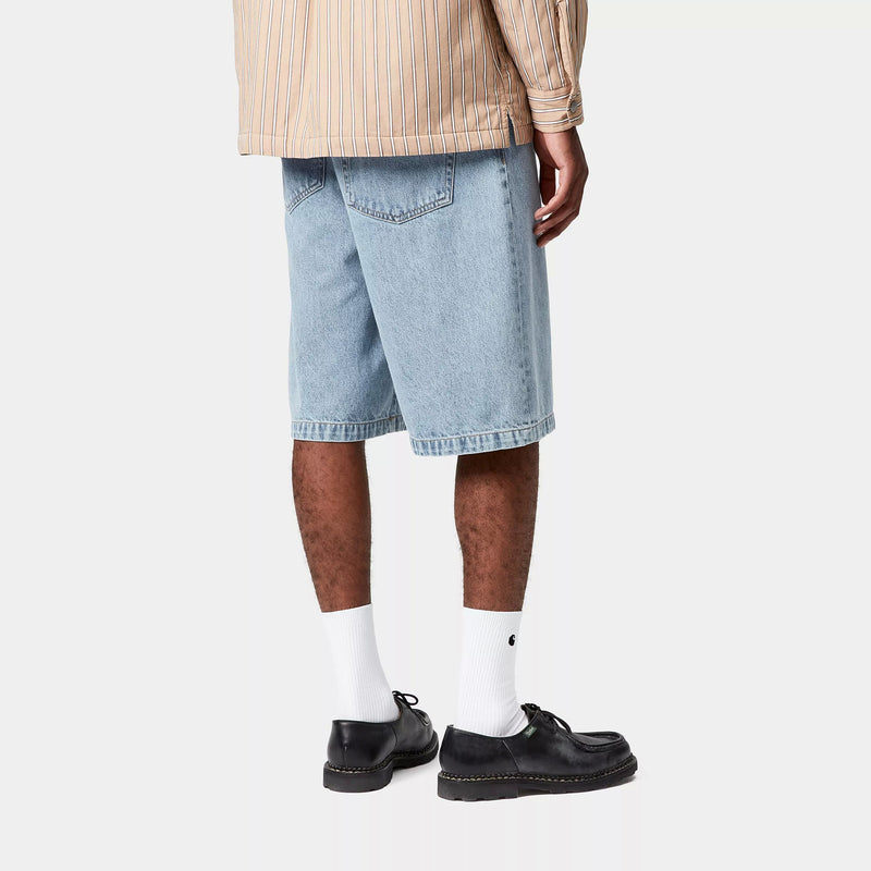 Carhartt WIP Landon Short 100% Cotton 'Robertson' Denim, 12 oz (Blue bleached)