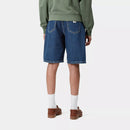 Carhartt WIP W' Brandon Short 100% Cotton 'Smith' Denim, 13.5 oz (Blue Stone Washed)