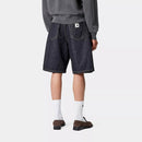 Carhartt WIP W' Brandon Short 100% Cotton 'Smith' Denim, 13.5 oz (Blue Rinsed)