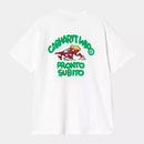 Carhartt WIP S/S Pronto T-Shirt Organic Cotton Single Jersey, 175 g/m² (White)