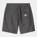 Carhartt WIP Blake Short Polyester/Cotton Chambray, 2.06 oz (Black rinsed)