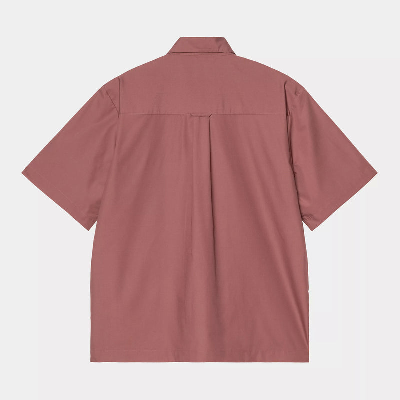 Carhartt WIP S/S Craft Shirt Polyester/Cotton Poplin, 3.8 oz (Dusky Pink)