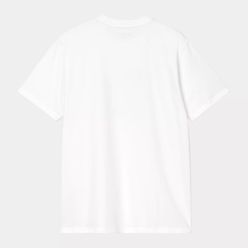 Carhartt WIP S/S Work Life Romance T-Shirt Cotton Single Jersey, 190 g/m² (White)
