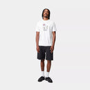 Carhartt WIP S/S Work Life Romance T-Shirt Cotton Single Jersey, 190 g/m² (White)