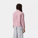 Carhartt WIP W' L/S Toland Shirt Cotton Seersucker, 4.2 oz (Toland Stripe / Pink Fog)