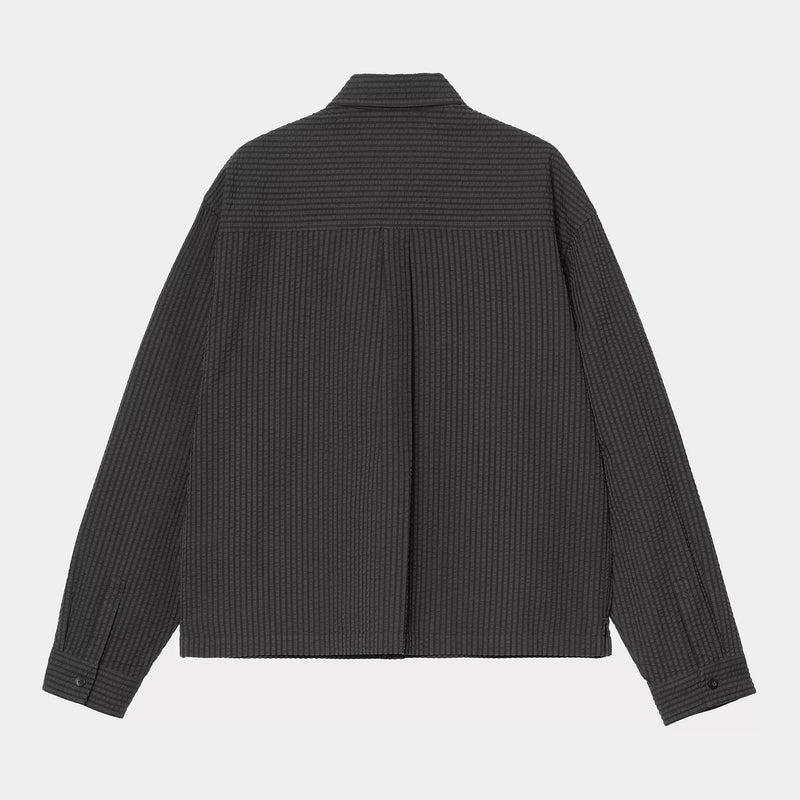Carhartt WIP W' L/S Toland Shirt Cotton Seersucker, 4.2 oz (Toland Stripe / Black)