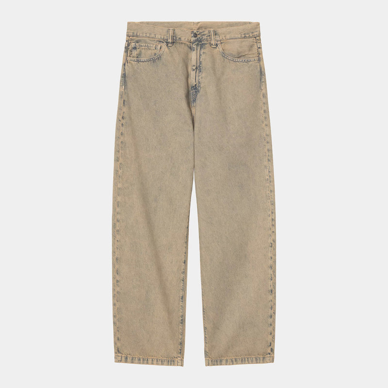 Carhartt WIP Landon Pant 100% Cotton 'Smithtown' Denim, 12 oz (Blue / Leather garment dyed)
