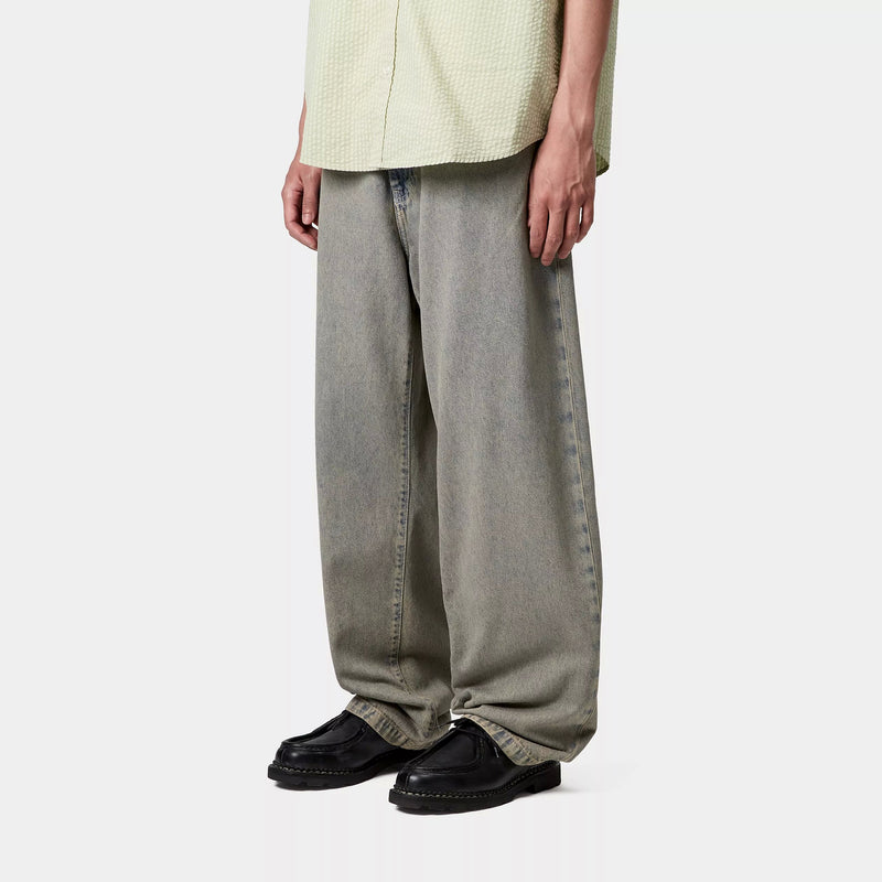 Carhartt WIP Landon Pant 100% Cotton 'Smithtown' Denim, 12 oz (Blue / Leather garment dyed)