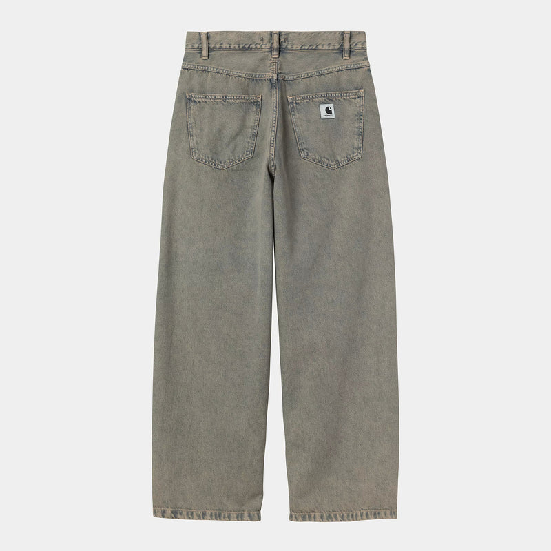 Carhartt WIP W' Brandon Pant 100% Cotton 'Smithtown' Denim, 12 oz (Blue / Leather garment dyed)