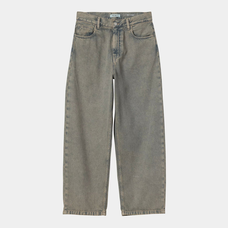 Carhartt WIP W' Brandon Pant 100% Cotton 'Smithtown' Denim, 12 oz (Blue / Leather garment dyed)