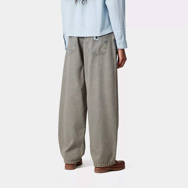 Carhartt WIP W' Brandon Pant 100% Cotton 'Smithtown' Denim, 12 oz (Blue / Leather garment dyed)