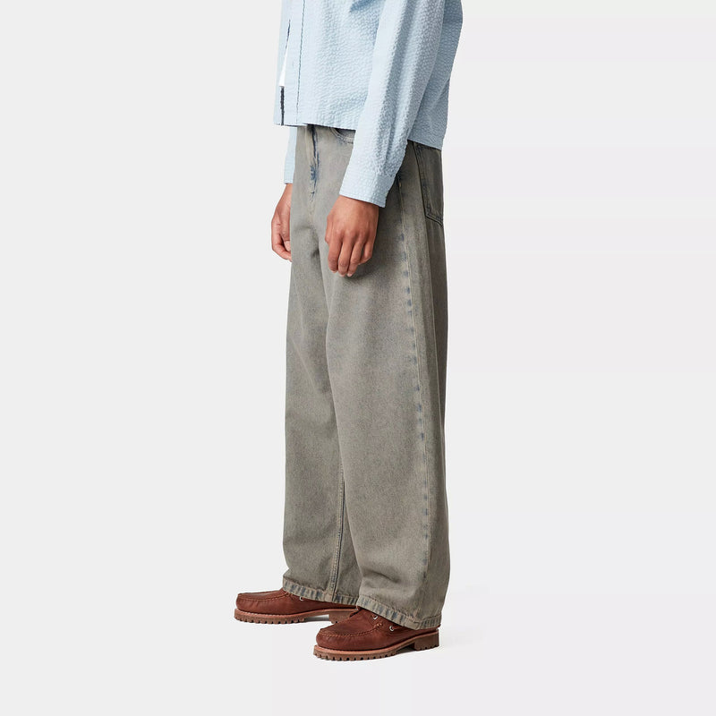 Carhartt WIP W' Brandon Pant 100% Cotton 'Smithtown' Denim, 12 oz (Blue / Leather garment dyed)