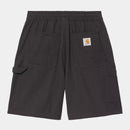 Carhartt WIP Toland Short Cotton Seersucker, 4.2 oz (Toland Stripe / Black)