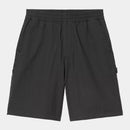 Carhartt WIP Toland Short Cotton Seersucker, 4.2 oz (Toland Stripe / Black)