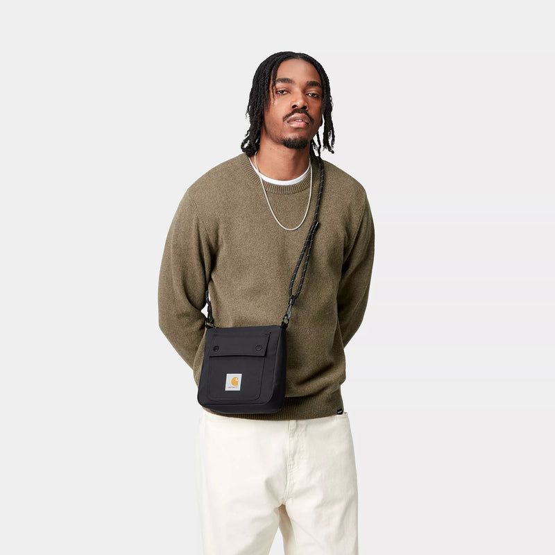Carhartt WIP Bowden Shoulder Bag Nylon/Elastane, 5.3 oz (Black)