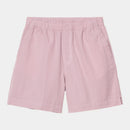 Carhartt WIP W' Toland Short Cotton Seersucker, 4.2 oz (Toland Stripe / Pink Fog)