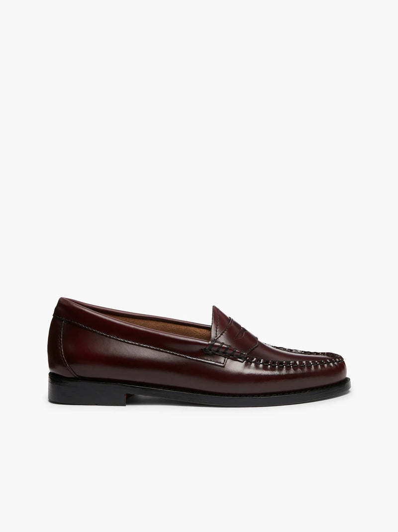 G.H. Bass Weejun Ii Wmn Penny Gh Bass Leather Upper/Polished Leather Sole (Wine Leather)