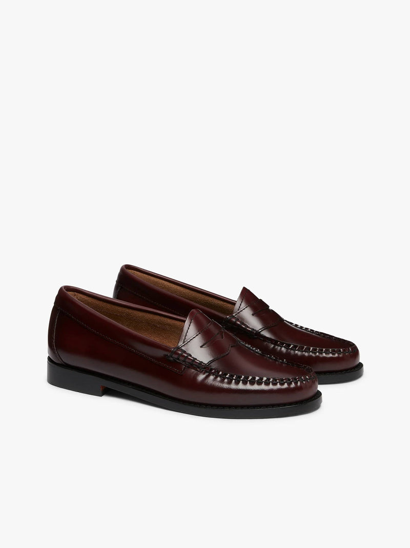 G.H. Bass Weejun Ii Wmn Penny Gh Bass Leather Upper/Polished Leather Sole (Wine Leather)