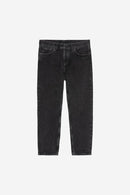 Carhartt WIP Newel Pant Organic Cotton Maitland Denim, 13.5 oz (Black stone washed)