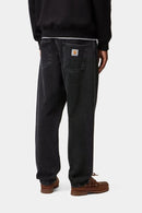 Carhartt WIP Newel Pant Organic Cotton Maitland Denim, 13.5 oz (Black stone washed)