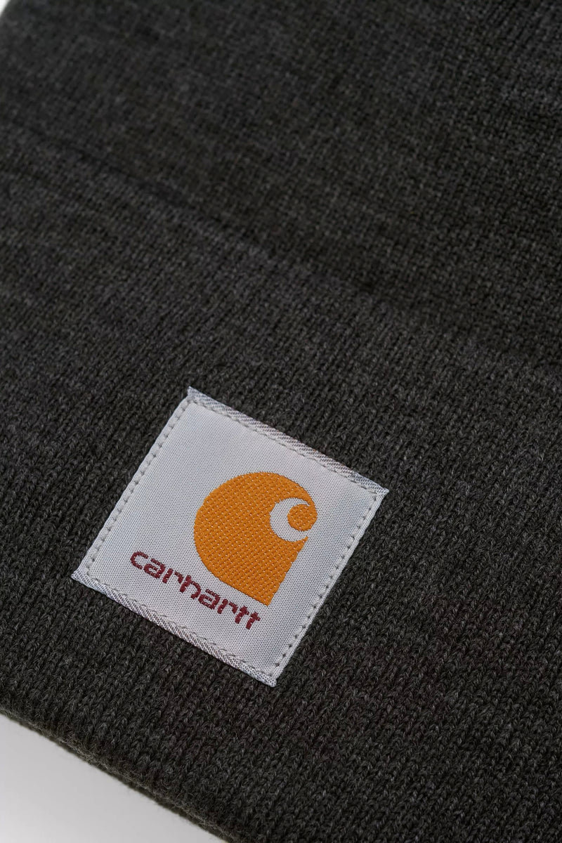 Carhartt WIP Acrylic Watch Hat 100% Acrylic, 9 gauge (Black Heather)