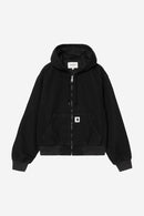 Carhatt WIP W' OG Active Jacket Organic Cotton Dearborn Canvas, 12 oz (Black rinsed)
