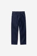 Carhartt WIP Simple Pant 100% Cotton 'Norco' Denim, 11.25 oz (Blue one wash)