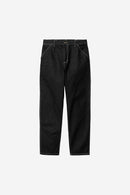 Carhartt WIP Simple Pant 100% Cotton 'Norco' Denim, 11.25 oz (Black one wash)