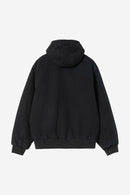 Carhatt WIP OG Active Jacket 100% Organic Cotton 'Dearborn' Canvas, 12 oz (Black stone canvas)