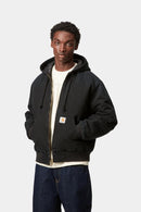 Carhatt WIP OG Active Jacket 100% Organic Cotton 'Dearborn' Canvas, 12 oz (Black stone canvas)