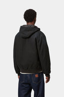 Carhatt WIP OG Active Jacket 100% Organic Cotton 'Dearborn' Canvas, 12 oz (Black stone canvas)