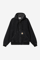 Carhartt WIP OG Active Jacket Organic Cotton Maitland Denim, 13.5 oz (Black stone washed)