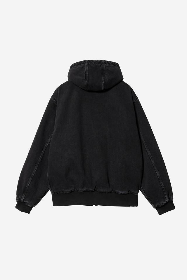 Carhartt WIP OG Active Jacket Organic Cotton Maitland Denim, 13.5 oz (Black stone washed)