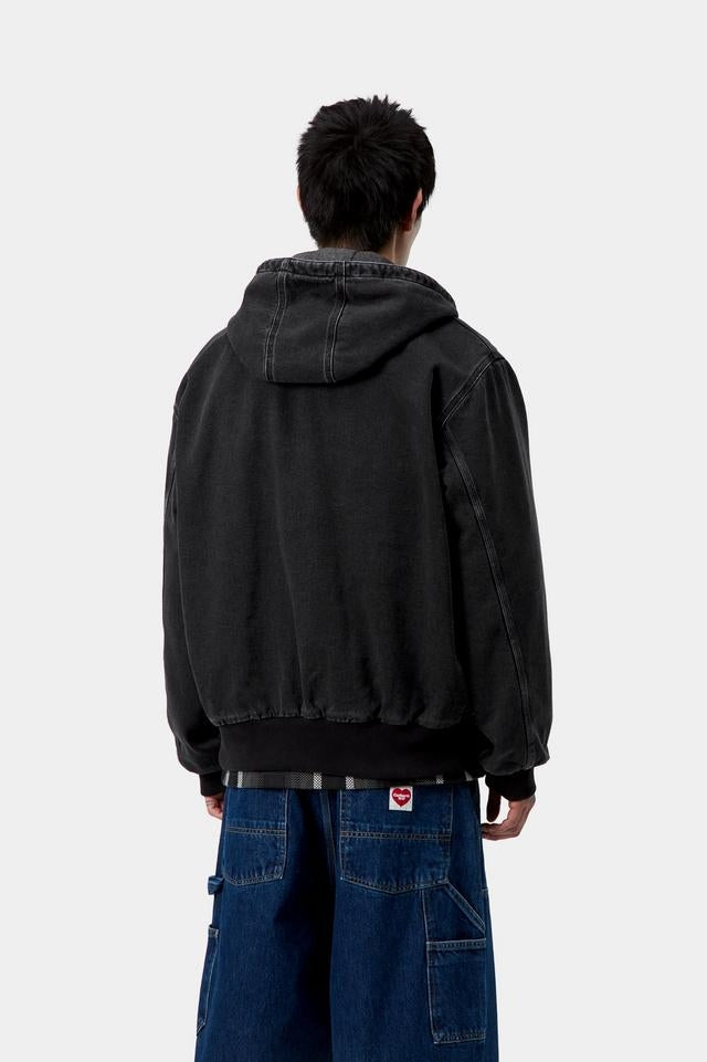 Carhartt WIP OG Active Jacket Organic Cotton Maitland Denim, 13.5 oz (Black stone washed)