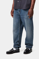 Carhartt WIP Newel Pant Organic Cotton Maitland Denim, 13.5 oz (Blue dark used wash)