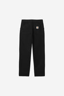 Carhartt WIP Simple Pant Polyester/Cotton Denison Twill, 8.8 oz (Black Rinsed)