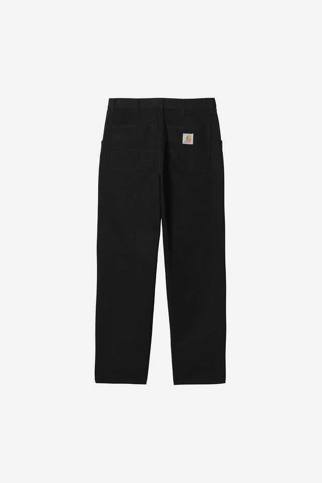 Carhartt WIP Simple Pant Polyester/Cotton Denison Twill, 8.8 oz (Black Rinsed)