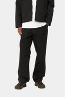 Carhartt WIP Simple Pant Polyester/Cotton Denison Twill, 8.8 oz (Black Rinsed)
