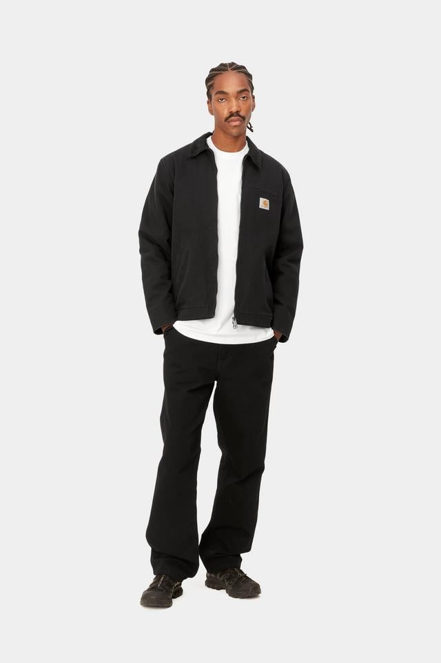 Carhartt WIP Simple Pant Polyester/Cotton Denison Twill, 8.8 oz (Black Rinsed)