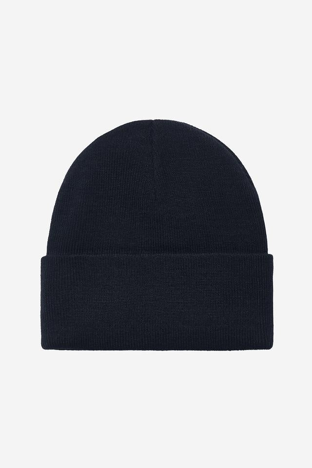Carhartt WIP Chase Beanie 100% Acrylic, 9 gauge (Dark Navy / Gold)