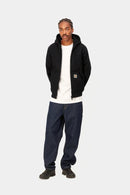 Carhartt WIP Active Jacket 100% Cotton 'Dearborn' Canvas, 11.3 oz (Black rigid)