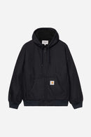 Carhartt WIP Active Jacket 100% Cotton 'Dearborn' Canvas, 11.3 oz (Dark Navy rigid)