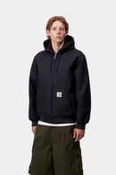 Carhartt WIP Active Jacket 100% Cotton 'Dearborn' Canvas, 11.3 oz (Dark Navy rigid)