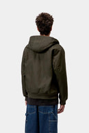 Carhartt WIP Active Jacket 100% Cotton 'Dearborn' Canvas, 11.3 oz (Olive rigid)