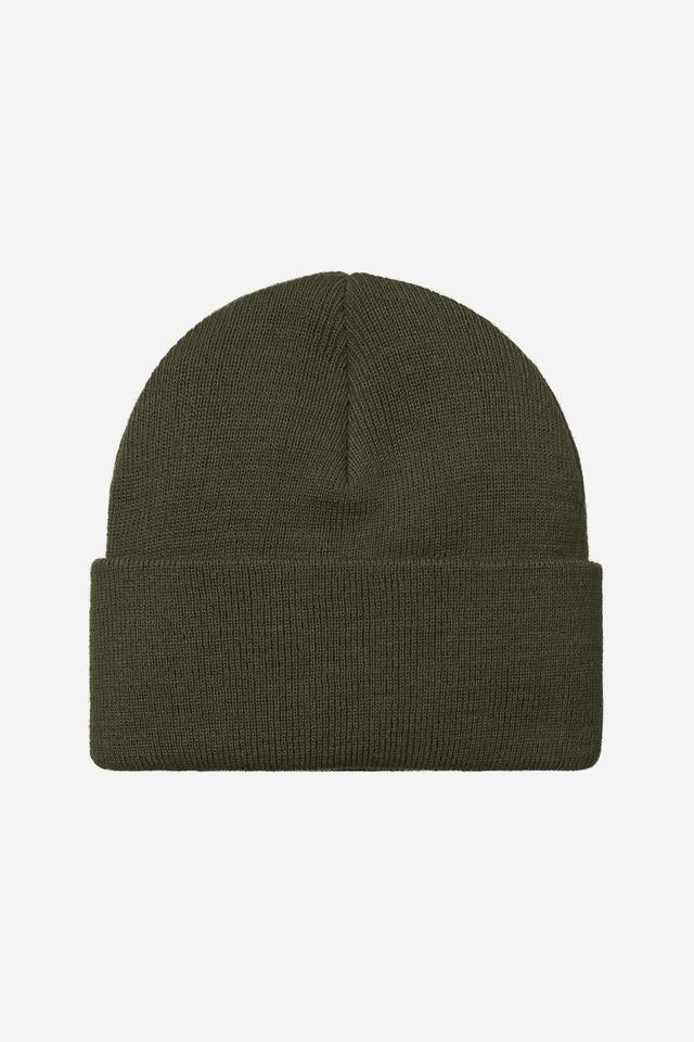Carhartt WIP Chase Beanie 100% Acrylic, 9 gauge (Olive / Gold)