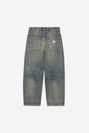 Carhartt WIP Brandon Pant 100% Cotton 'Smith' Denim, 13.5 oz (Blue worn used wash)