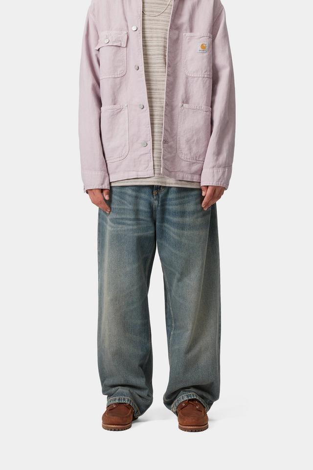 Carhartt WIP Brandon Pant 100% Cotton 'Smith' Denim, 13.5 oz (Blue worn used wash)