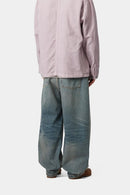 Carhartt WIP Brandon Pant 100% Cotton 'Smith' Denim, 13.5 oz (Blue worn used wash)